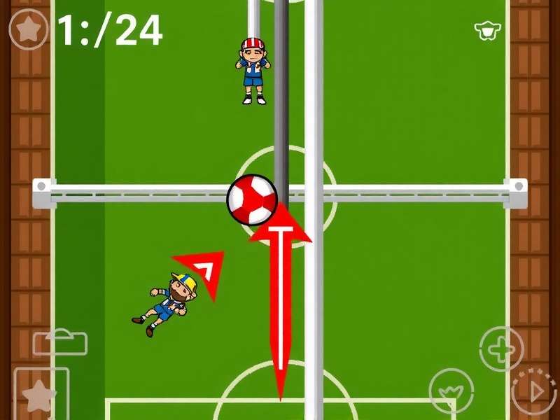 Intense Volleyball Action in Champ Spiker Champ Spiker Gameplay Screenshot